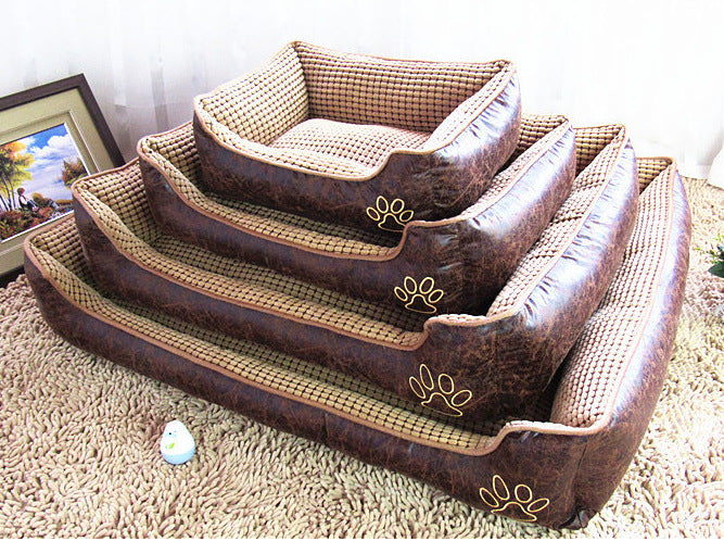 Dog Bed Suede