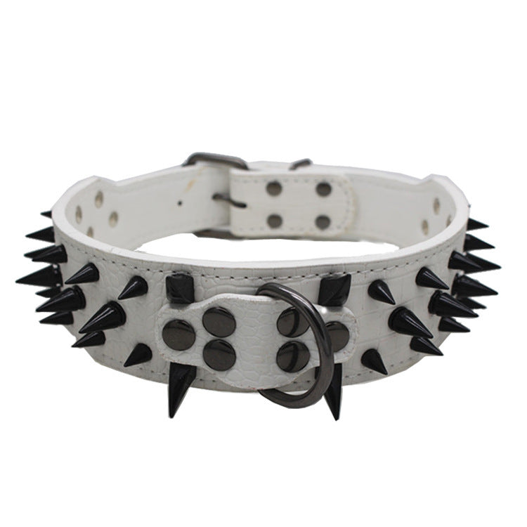 Large Rivet Bite-Proof Pet Collar