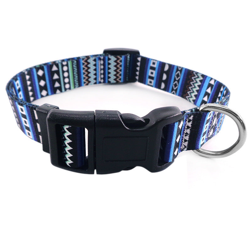 Digital Printing Bohemian Style Dog Collars