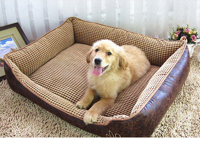 Dog Bed Suede