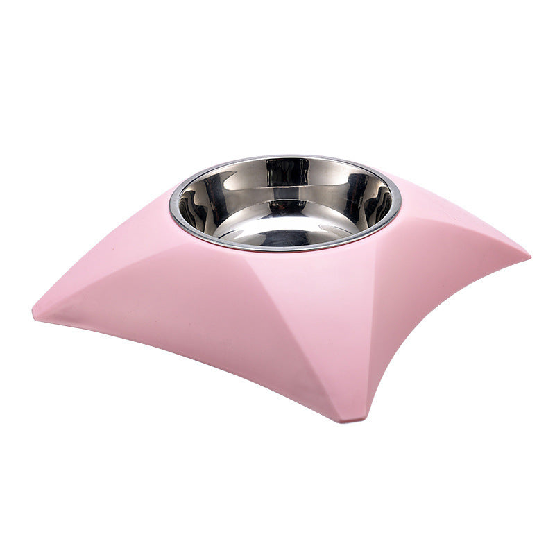 Single Pet Bowl Plastic