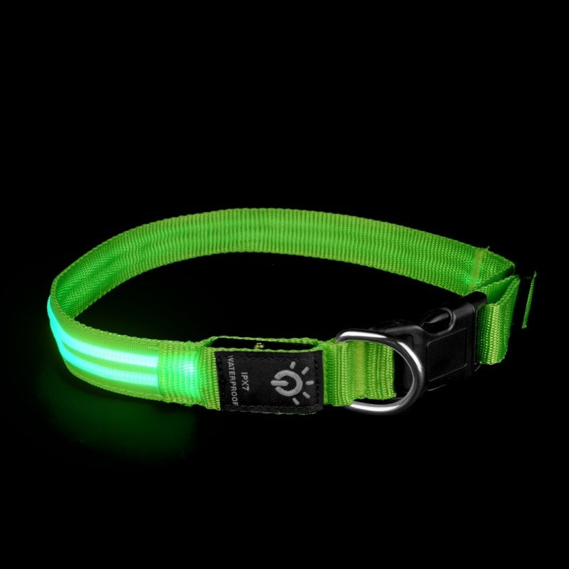 LED Pet Collar Waterproof Lighting Collar Night