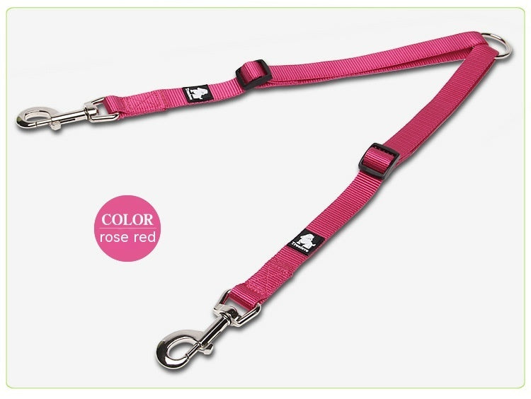 Pet Dog Double Head Leash