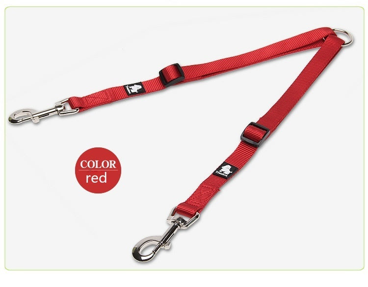 Pet Dog Double Head Leash