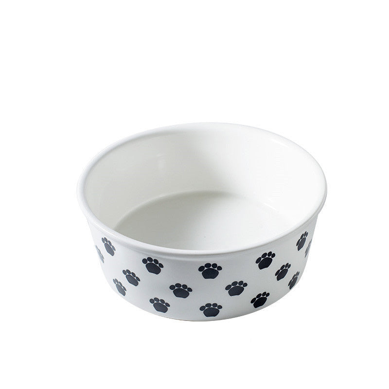 Ceramic pet bowl