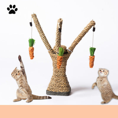 The climbing frame sisal rope scratching toy