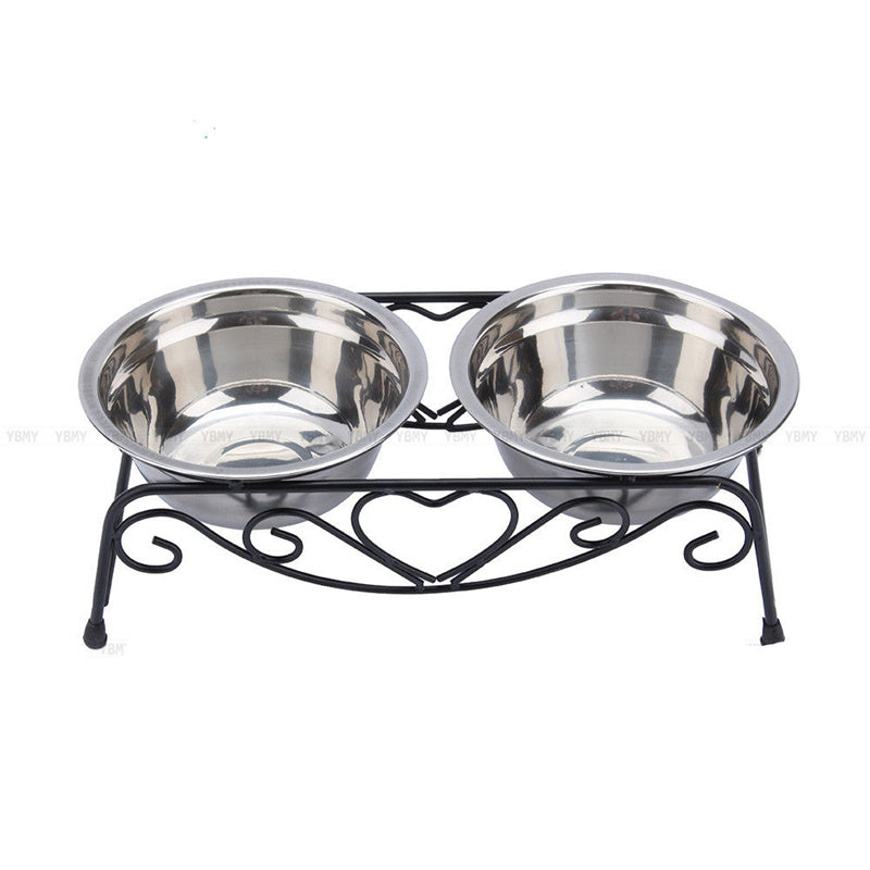 Stainless steel pet bowl stand