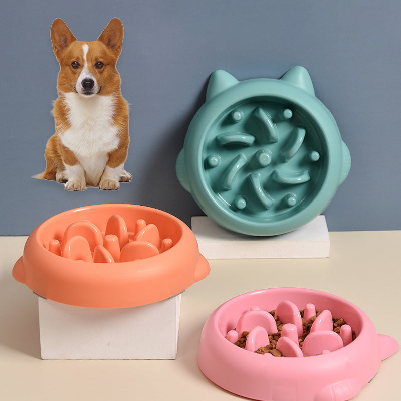 Pet Dog Slow Feeder Bowls