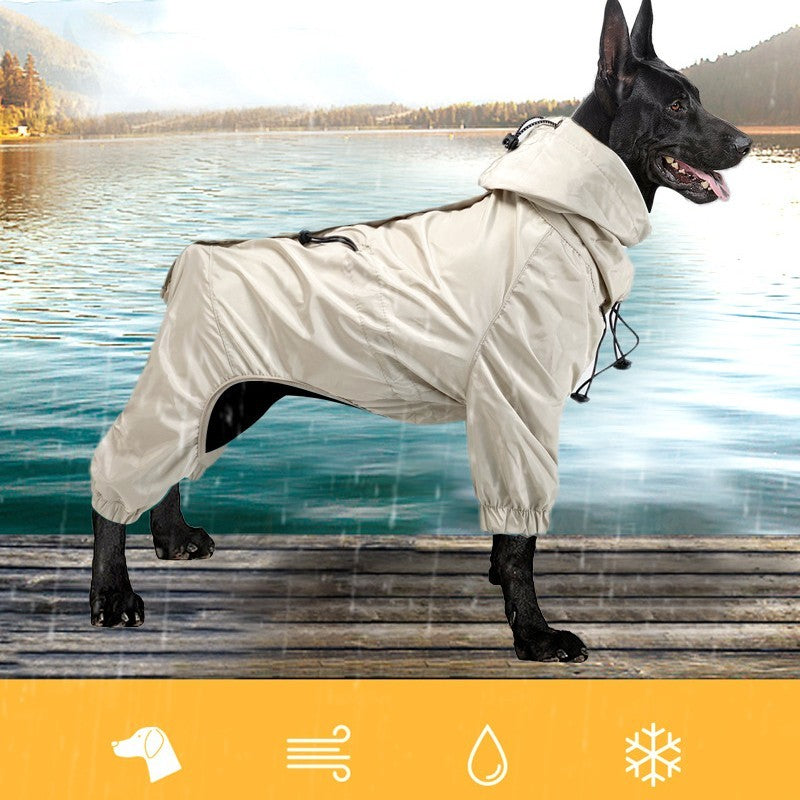 Clothes Small And Medium-sized Dog Rain Gear