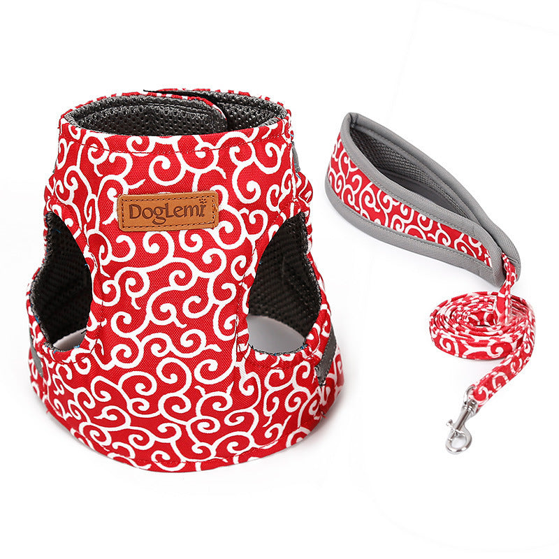 Cat vest harness and leash