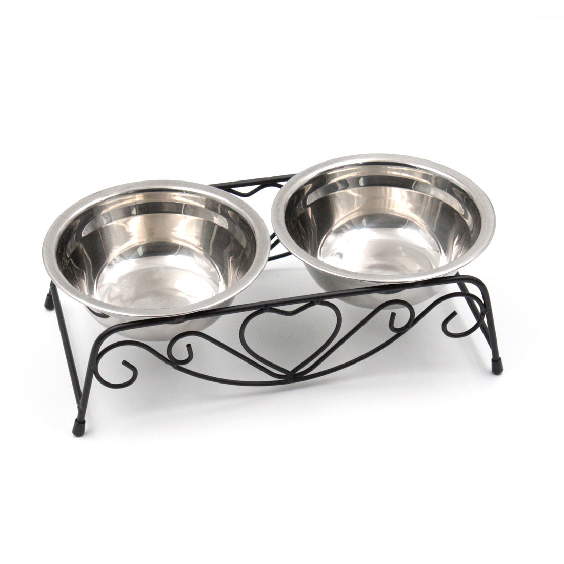 Stainless steel pet bowl stand