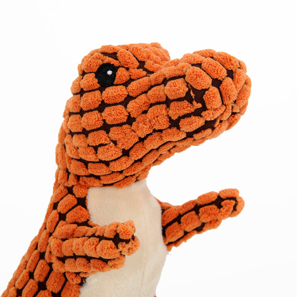 Dinosaur Pet Toys Giant Dogs Pets Interactive Dog Toys For Large Dogs Chew Toys Plush Stuffing Squeakers