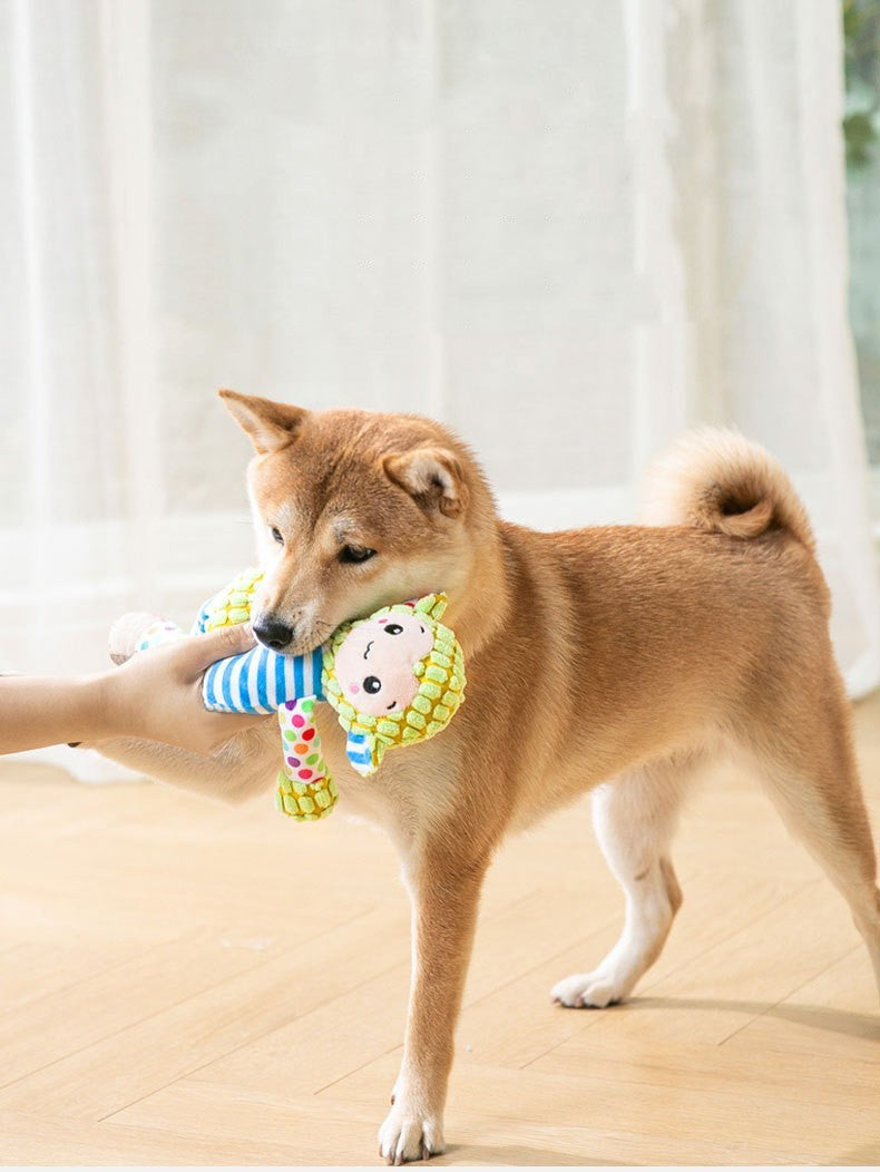 Splicing Plush Small And Medium-sized Dog Toys