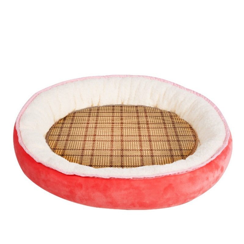 Pet Bed with Removable mat for pets