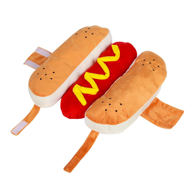 Hot Dog Design Dog Clothes Pet Apparel