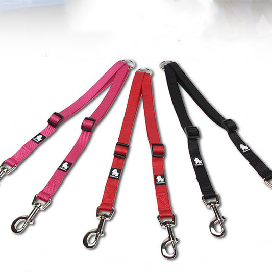 Pet Dog Double Head Leash