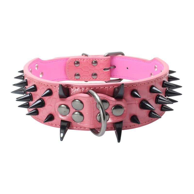 Large Rivet Bite-Proof Pet Collar