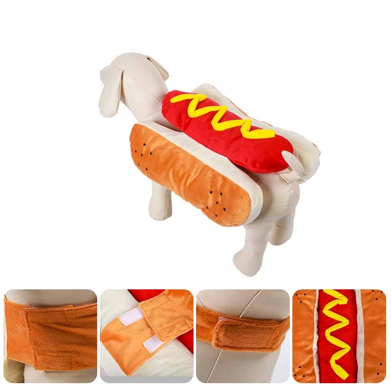 Hot Dog Design Dog Clothes Pet Apparel